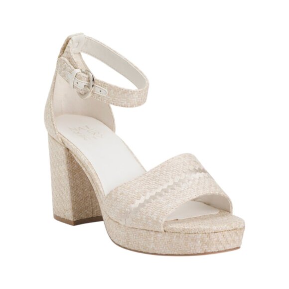 NATURALIZER PREMIUM EGGSHELL Wide Pearlyn Heels - Picture 1 of 3